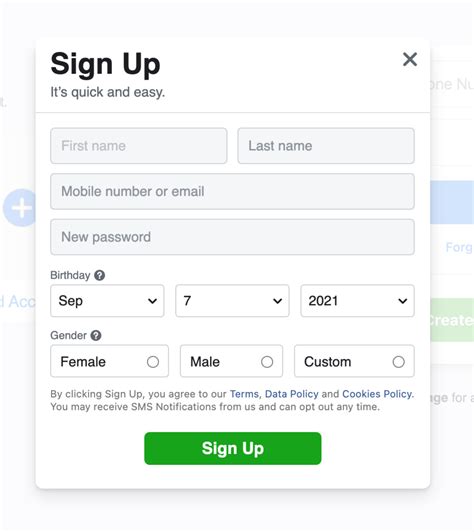 Possible issues creating a Facebook account with your email.